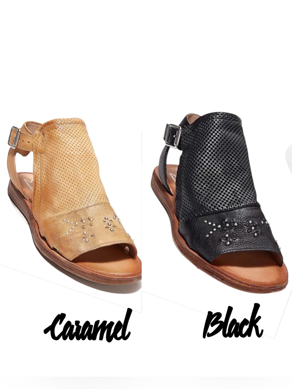 Miz Mooz Leather Ankle Strap Sandals -Fifi